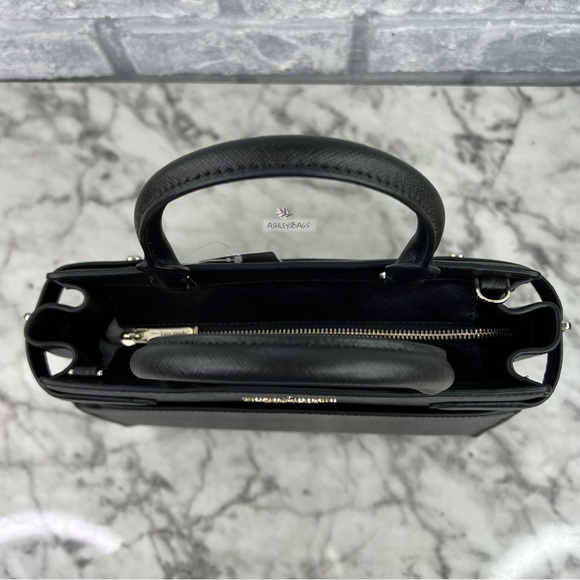 Kate Spade Staci Medium Satchel Crossbody In Black - Picture 3 of 9